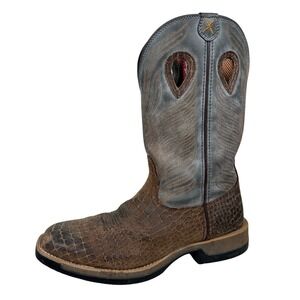 Twisted X Mens Tech X CellStretch Cowboy Boots Brown Grey MXW0003 9.5 EE